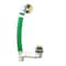 Watco Flex924 24 in. x 1.5 in. Flexible Bath Waste w-Foot Act. Stopper and Innovator Overflow, Brass FLEX924-FA-PVC-PB - alternate 1
